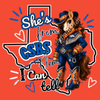 She's From CSBS-05A-105 - Softstyle ® T Shirt Design