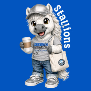 Sheridan Stallions-07A-002-Adult- - Cooling Performance Short Sleeve Tee Design