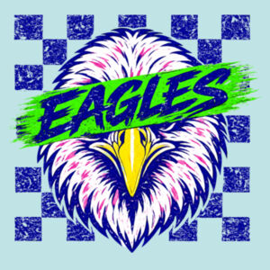 Eagles Retro T20-08 - Adult Cooling Performance Long Sleeve Tee Design