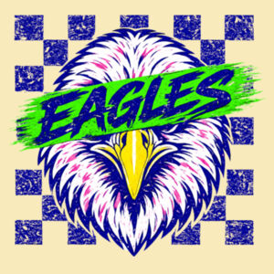 Eagles Retro T20-08 - Adult Cooling Performance Short Sleeve Tee Design