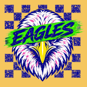 Eagles Retro T20-08 - Youth Heavy Cotton 100% Cotton T Shirt Design