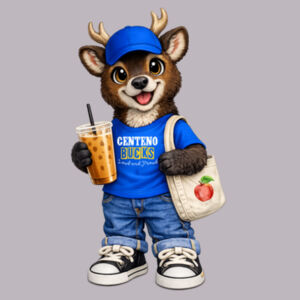 Buck Mascot 05A-500 - Adult Cooling Performance Long Sleeve Tee Design