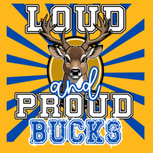 Loud and Proud Bucks 05A-503 - Heavy Blend Crewneck Sweatshirt Design