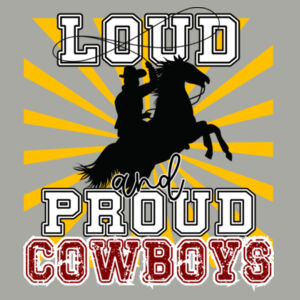 Loud & Proud Cowboys - Adult Softstyle ® T Shirt Design
