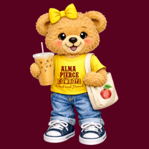 Alma Pierce Bear 02-007 - Youth Cooling Performance Short Sleeve Tee Design