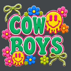Cowboys Groovy 02-009 - Adult Cooling Performance Short Sleeve Tee Design