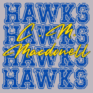 Hawks 4X 02-303 - Youth Cooling Performance Short Sleeve Tee Design