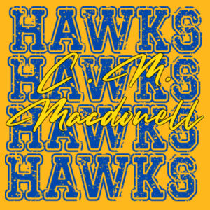 Hawks 4X 02-303 - Heavy Blend Crewneck Sweatshirt Design