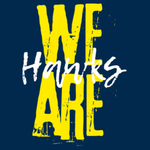 We are Hawks 02-308 - Adult Cooling Performance Long Sleeve Tee Design