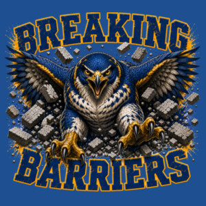 Breaking Barriers Hawks 02-309 - Adult Softstyle ® T Shirt Design