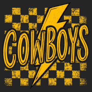 Cowboys Thunderbolt 02-010 - Adult Cooling Performance Long Sleeve Tee Design