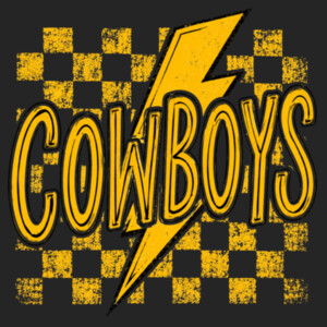 Cowboys Thunderbolt 02-010 - Adult Cooling Performance Short Sleeve Tee Design
