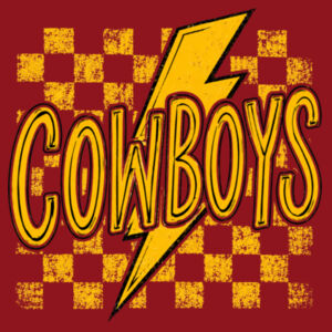 Cowboys Thunderbolt 02-010 - Heavy Blend Crewneck Sweatshirt Design