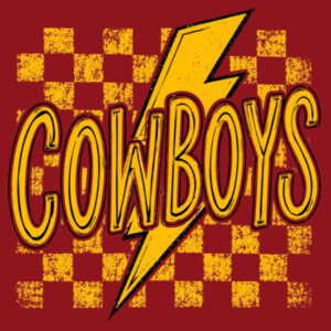 Cowboys Thunderbolt 02-010 - Heavy Blend Crewneck Sweatshirt Design