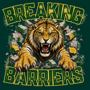 Breaking Barriers Ligers - Adult Cooling Performance Short Sleeve Tee Design