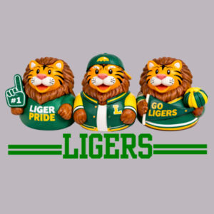 Ligers Plastic Ducks 02-511 - Adult Cooling Performance Long Sleeve Tee Design