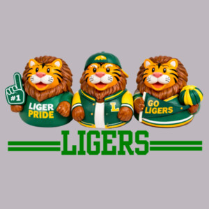 Ligers Plastic Ducks 02-511 - Adult Cooling Performance Long Sleeve Tee Design