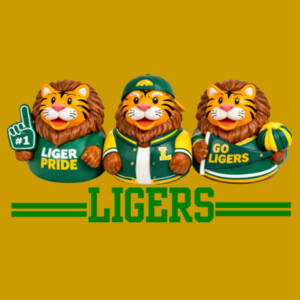 Ligers Plastic Ducks 02-511 - Adult Cooling Performance Short Sleeve Tee Design