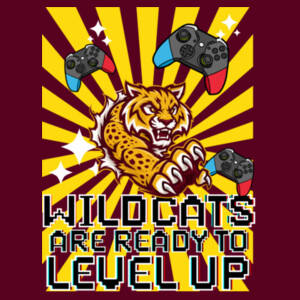 Level Up Wildcats Design