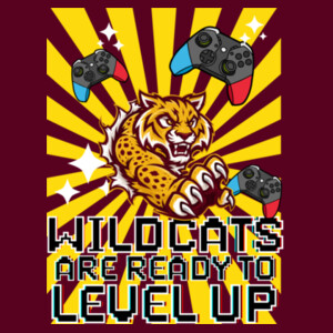 Level Up Wildcats Design