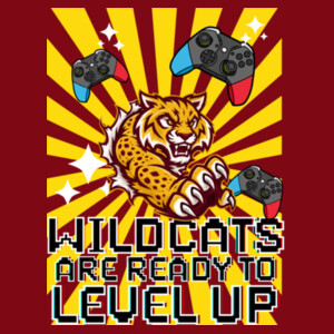 Level Up Wildcats Design