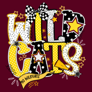 Wildcats Groovy 20-606 - Adult Cooling Performance Short Sleeve Tee Design