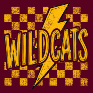 Wildcats Thunderbolt 20-607 - Youth Cooling Performance Short Sleeve Tee Design