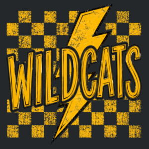 Wildcats Thunderbolt 20-607 - Adult Softstyle ® T Shirt Design