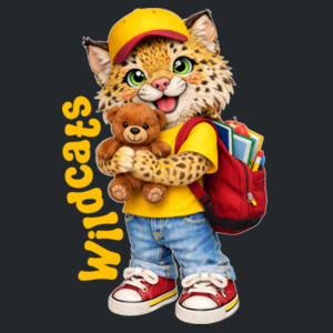 Wildcats Mascot 20-609 - Adult Softstyle ® T Shirt Design