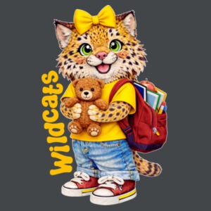 Wildcats Mascot 20-610 - Adult Cooling Performance Short Sleeve Tee Design