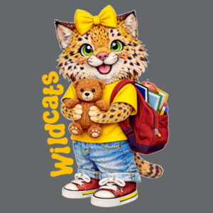Wildcats Mascot 20-610 - Heavy Blend Crewneck Sweatshirt Design