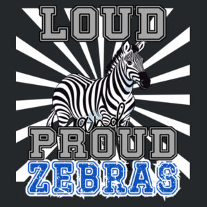 Loud & Proud Zebras 20-800 - Adult Softstyle ® T Shirt Design