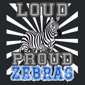 Loud & Proud Zebras 20-800 - Adult Softstyle ® T Shirt Design