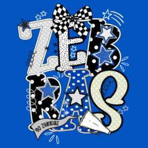 Zebras Preppy 20-803 - Adult Cooling Performance Short Sleeve Tee Design