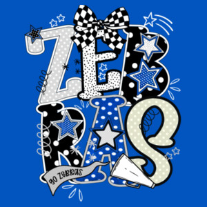 Zebras Preppy 20-803 - Adult Cooling Performance Short Sleeve Tee Design