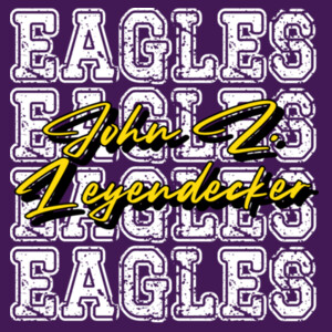 Eagles 4X 03-101 - Youth Cooling Performance Short Sleeve Tee Design