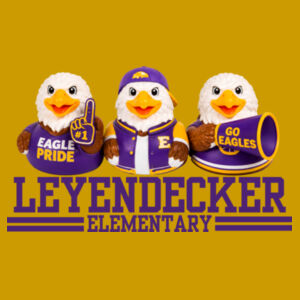 Leyendecker Plastic Ducks - Adult Cooling Performance Long Sleeve Tee Design