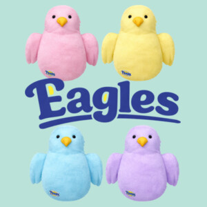 Eagles Peeps 20-202 - Adult Cooling Performance Long Sleeve Tee Design