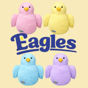 Eagles Peeps 20-202 - Adult Cooling Performance Short Sleeve Tee Design