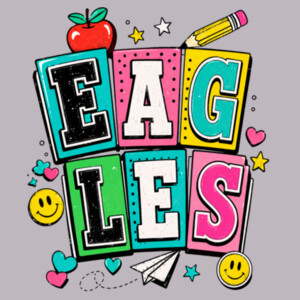 Eagles Retro 20-209 - Youth Cooling Performance Short Sleeve Tee Design