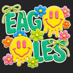 Eagles Groovy 20-210 - Youth Cooling Performance Short Sleeve Tee Design