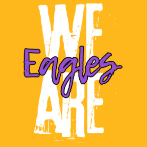 We Are Eagles Purple 20-212 - Adult Softstyle ® T Shirt Design