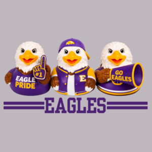 Eagles Plastic Ducks 20-215 - Adult Cooling Performance Short Sleeve Tee Design