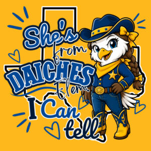She's From Daiches 03-408 - Heavy Blend Crewneck Sweatshirt Design