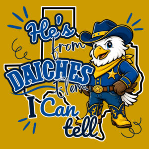 He's From Daiches 03-409 - Youth Cooling Performance Short Sleeve Tee Design