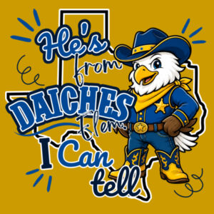 He's From Daiches 03-409 - Adult Cooling Performance Long Sleeve Tee Design
