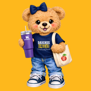 L. Daiches Bear 03-411 - Heavy Blend Crewneck Sweatshirt Design