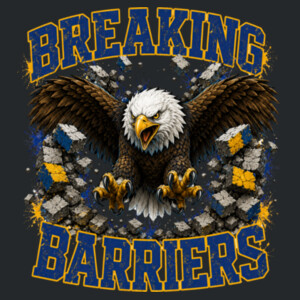 Breaking Barriers Eagle 20-218 - Adult Softstyle ® T Shirt Design