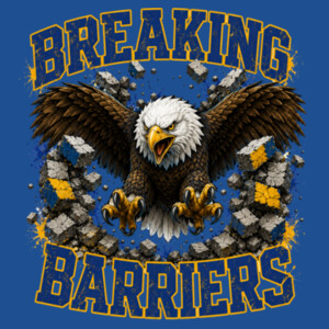 Breaking Barriers Eagle 20-218 - Youth Heavy Cotton 100% Cotton T Shirt Design