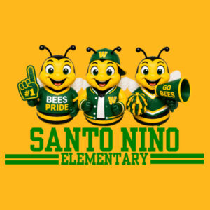 Santo Niño Bees - 03-802 - Adult Softstyle ® T Shirt Design